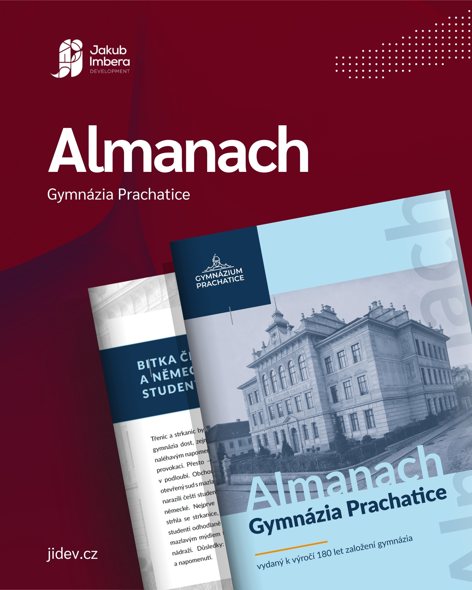 Almanach Gymnázia Prachatice – 160 let